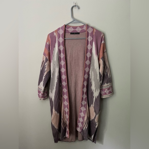 Peruvian Connection Dreamscape Pima Cotton Kimono Medium - Picture 5 of 13